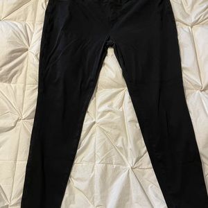Black jeggings size XL
